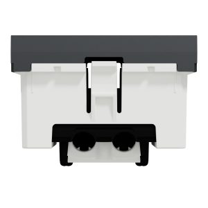 Розетка tv r один, 2 модуля антрацит  (C3)