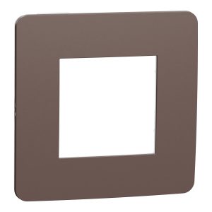 Рамка 1-а кратна "Studio Color" Шоколад/антрацит (C1)