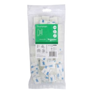 Самокл основа для стяжки до 4.8 мм білий (100 шт/уп)