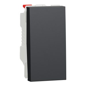 Кнопка 1-модулі. "UNICA NEW" антрацит (C1)