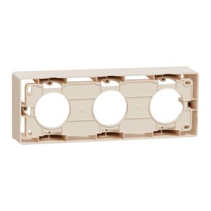 Коробка для зовнішнього монтажу 3-а "Studio" слонова кістка (C3)(знято з в-ва 15.08.2024)