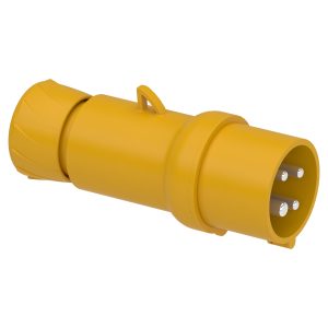 Вилка Mureva 16A 3P+E 130ВAC IP44