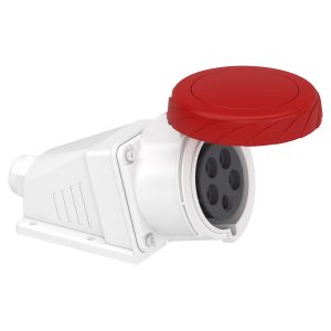 Розетка 125 стаціонарна 3Р+PЕ+N 32А 380В IP67 (C3)