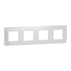 Рамка 4-х кратна "Studio" біла (C1)