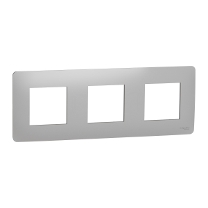 Рамка 3-х кратна "Studio" алюміній (C1)