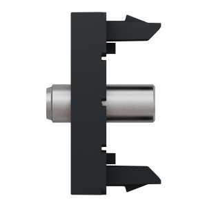 Розетка coaxial f-type, 1 модуль антрацит  (C3)