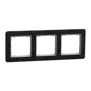 Рамка 3-х кратна "Sedna Elements" Камінь (знято з в-ва кінець на 2025)
