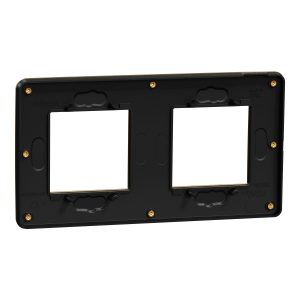 Рамка 2-постова Матова мідь/антрацит