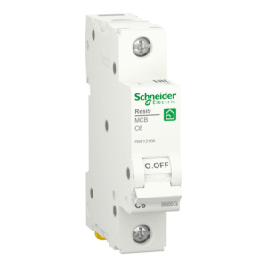 Автоматичний вимикач 1-п. RESI9 6A C (6kA) SCHNEIDER ELECTRIC (C2)