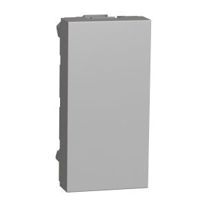 Заглушка 1-мод. "UNICA NEW" алюміній (C1)