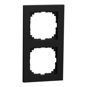 Рамка M-Pure, Ocean Plastic, 2 пости, матовий чорний