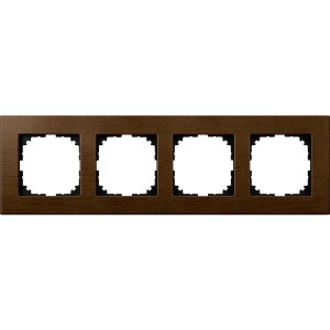 M-elegance рамка 4-п., дерев’яна, горіх