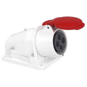 Розетка 114 стаціонарна 3Р+PЕ 16А 380В IP44 (C3)