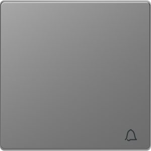 Накладка 1-клавішного вимикача "Дзвінок" SysD нержавіюча сталь