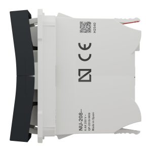 Вимикач жалюзі внутрішній. 6А 2 модуль. "UNICA NEW" антрацит (C3)