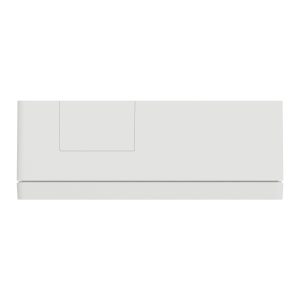 Блок unica system + відкритого встановлення. 2х2 білий (C3)