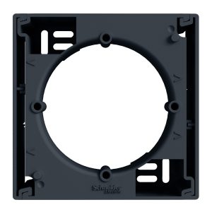 Коробка для зовнішнього монтажу одиночна "ASFORA" антрацит (C2)