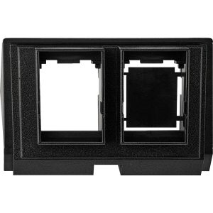 Вставка для розетки універсальна, чорна (C3)