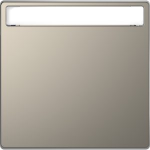 Клавіша вимикача 1-клавішна з полем для напису "D-Life" нікель