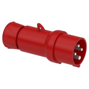 Вилка 014 переносна 3Р+PЕ 16А 380В IP44 (C3)