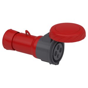 Розетка 224 переносна 3Р+PЕ 32А 380В IP67 (C3)