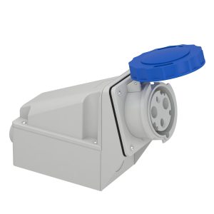 Розетка 133 стаціонарна 2Р+PЕ 63А 220В IP67 (C3)