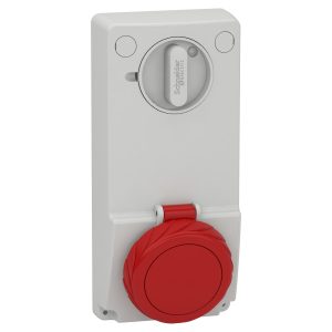 Розетка unika з блокуванням 16a 3p-e (C3)