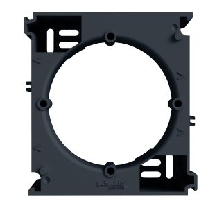 Коробка для зовнішнього монтажу набірна "ASFORA" антрацит (C2)