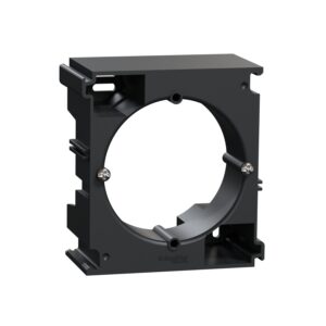 Коробка для поверхн. монтажу багатопостова "Sedna Design" Чорний