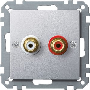 Sm механічна аудіо розетка, алюм