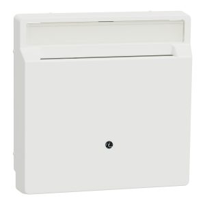 Накладка картковий вимикач підпружинений SysD матовий білий