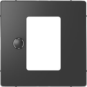 Панель механізму терморегулятора універсального 16А 230В з сенсорним дисплеєм "D-Life" 16A 230 антрацит