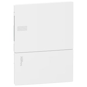 Щит пластиковий ЩРВ-П- 6 мод вбуд.уст. IP40 білі двері Resi9 (Schneider) (C2)