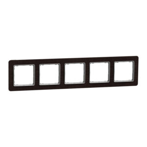 Рамка 5-ти кратна "Sedna Elements" Венге