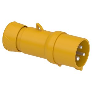 Вилка Mureva 32A 2P+E 130ВAC IP44