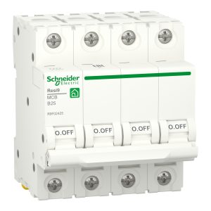 Автоматичний вимикач 4-п. RESI9 25A В (6kA) SCHNEIDER ELECTRIC (C2)
