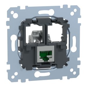 Механізм інформаційної розетки rj45,1-п,категорія 6a stp