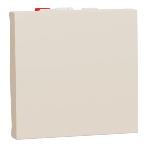 Вимикач 1-клавішний. внутрішній. прохідний 2-мод. "UNICA NEW" слонова кістка,  (C2)