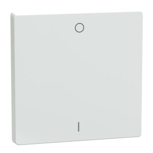 Клавіша вимикача 1-клавішна з полем для символів o/i біл. "D-life" лотос