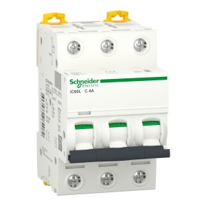 Автоматичний вимикач. 3-п. IC60L 4A С (100ka) SCHNEIDER ELECTRIC (C3)