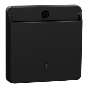 Накладка кнопкового вимикача, Merten System M, матовий чорний