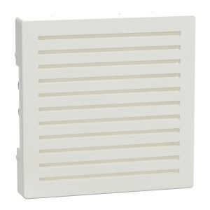 Накладка механізму дверного дзвінка SysM полірована біла, глянцева