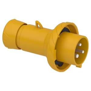 Вилка Mureva 32A 2P+E 130ВAC IP67