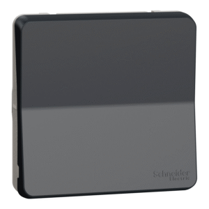 Вимикач 1-клавішний. внутрішній. перехресний IP55 "MUREVA S" чорний (10А) (C3)