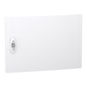 Двері суцільні білі 1 ряд 18 модулів PrismaSeT XS (ШНЕЙДЕР)