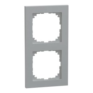 Рамка 2-х кратна "M-pure" алюміній полікарбонат