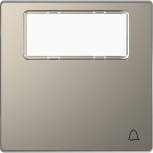 Клавіша вимикача 1-клавішна для натискання дзвінкова"D-Life" нікель