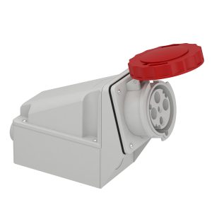 Розетка 134 стаціонарна 3Р+PЕ 63А 380В IP67 C3)