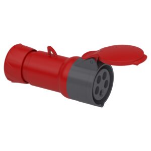 Розетка 215 переносна 3Р+PЕ+N 16А IP44 (C3)