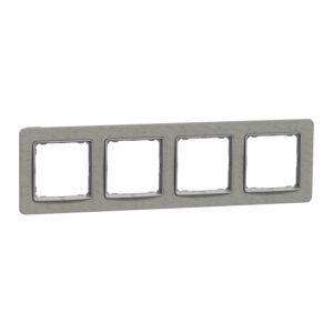 Рамка 4-х кратна "Sedna Elements" Бетон